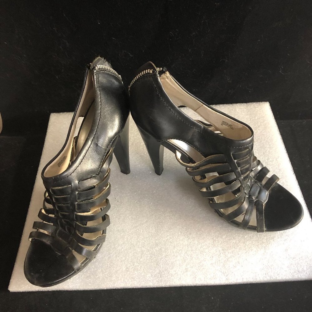 Michael Kors Leather High Heeled Sandal